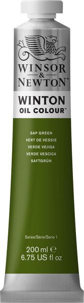 SAP GREEN W&N WINTON OIL 200ML TUBE