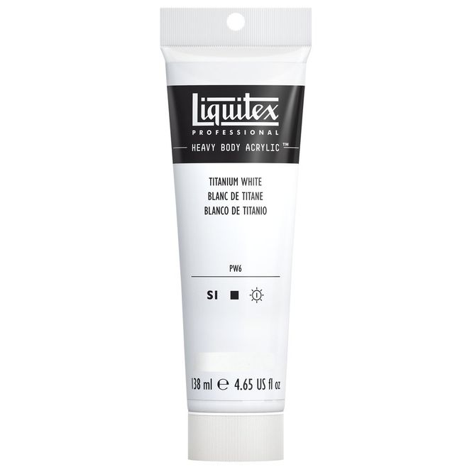 Hovedbilde TITANIUM WHITE 138ML LQX PRO HEAVY BODY