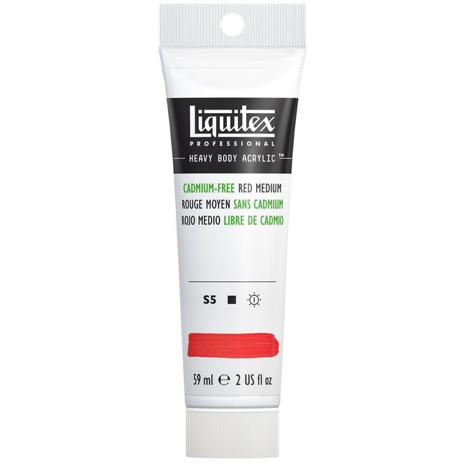 Hovedbilde CADMIUM FREE RED MEDIUM 59ML LQX PRO HEAVY BODY