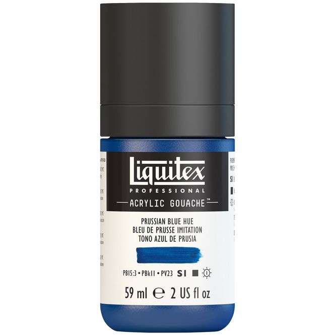 Hovedbilde PRUSSIAN BLUE HUE 59ML LQX PRO ACRYLIC GOUACHE