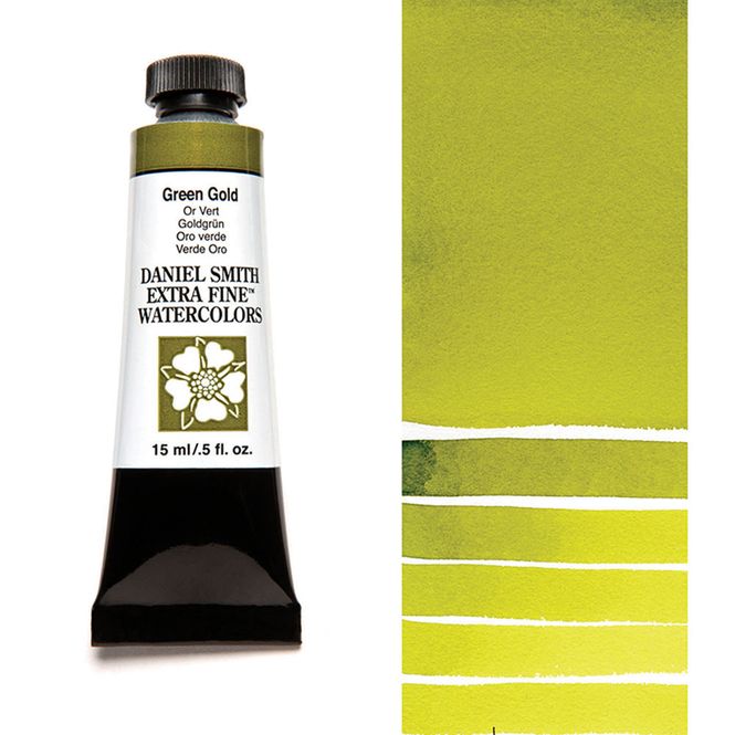 Hovedbilde Daniel Smith - Watercolour 15ml Green Gold