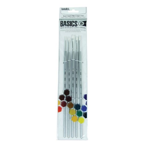 LQX BASICS PENSEL SETT 5 LANG SKAFT