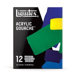 Hovedbilde LQX PRO ACRYLIC GOUACHE 12X22ML SET ESSENTIALS