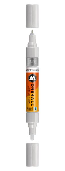 Acrylic marker One4All Twin 1,5/4mm #237 grey blue light
