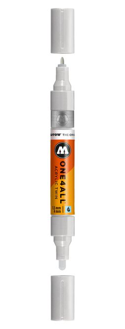 Hovedbilde Acrylic marker One4All Twin 1,5/4mm #237 grey ...