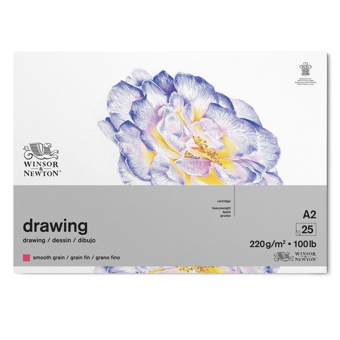 Hovedbilde W&N DRAWING PAD SMOOTH 220 A2 25S