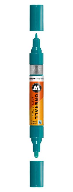 Hovedbilde Acrylic marker One4All Twin 1,5/4mm #206 lagoon ...