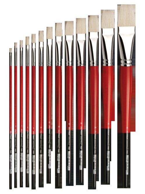 Hovedbilde MAESTRO2 serie 7023 flat pensel lang bust