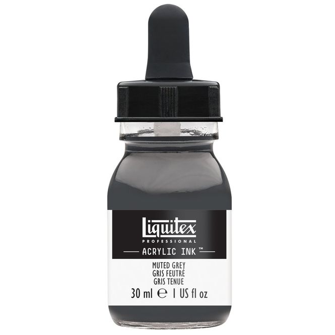 Hovedbilde MUTED GREY 30ML LQX PRO ACRYLIC INK